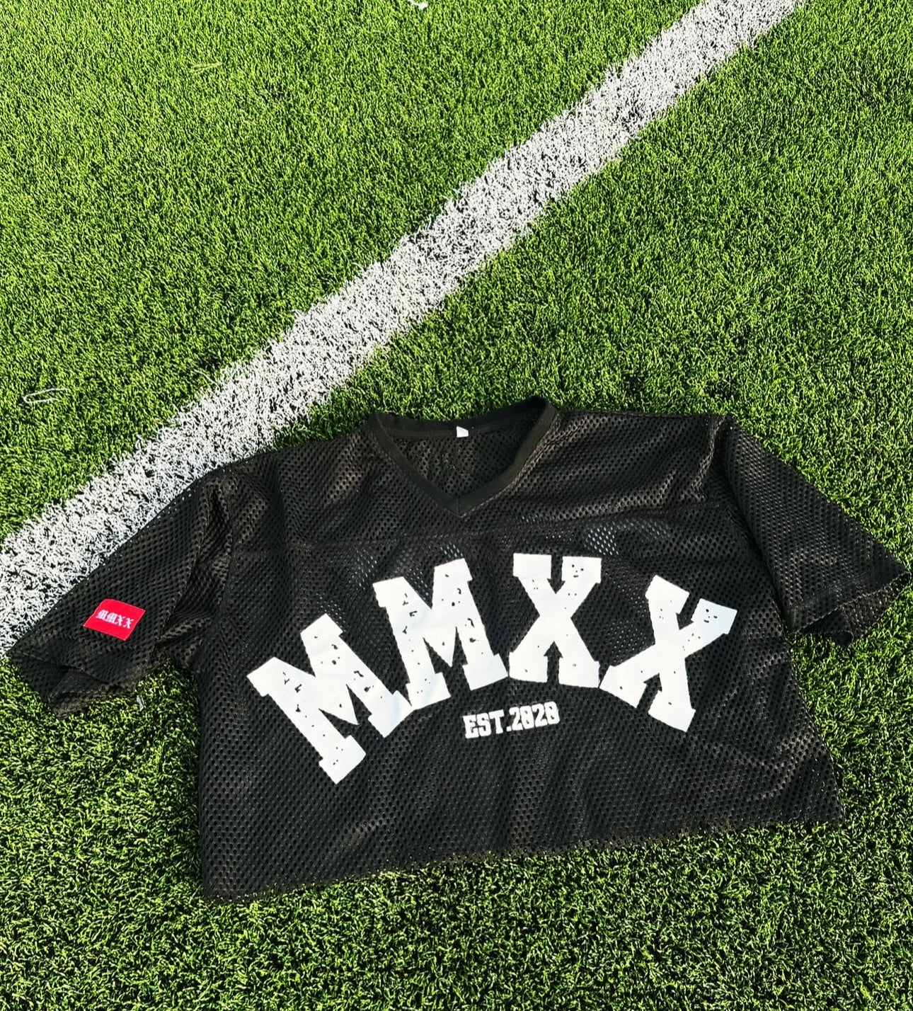 The "MVP" Mesh Cropped Jersey