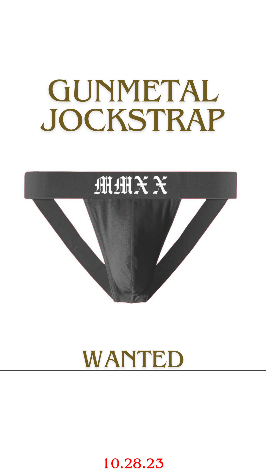 Gunmetal Grey Jockstrap