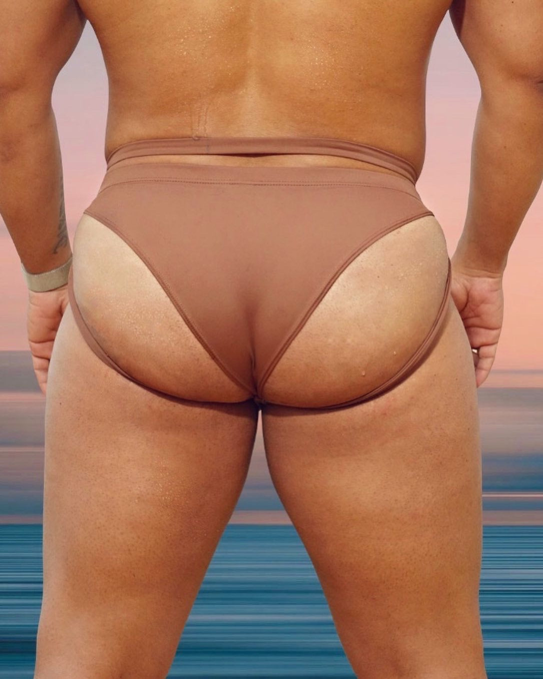 "Noah" Swim Briefs W/ Belt