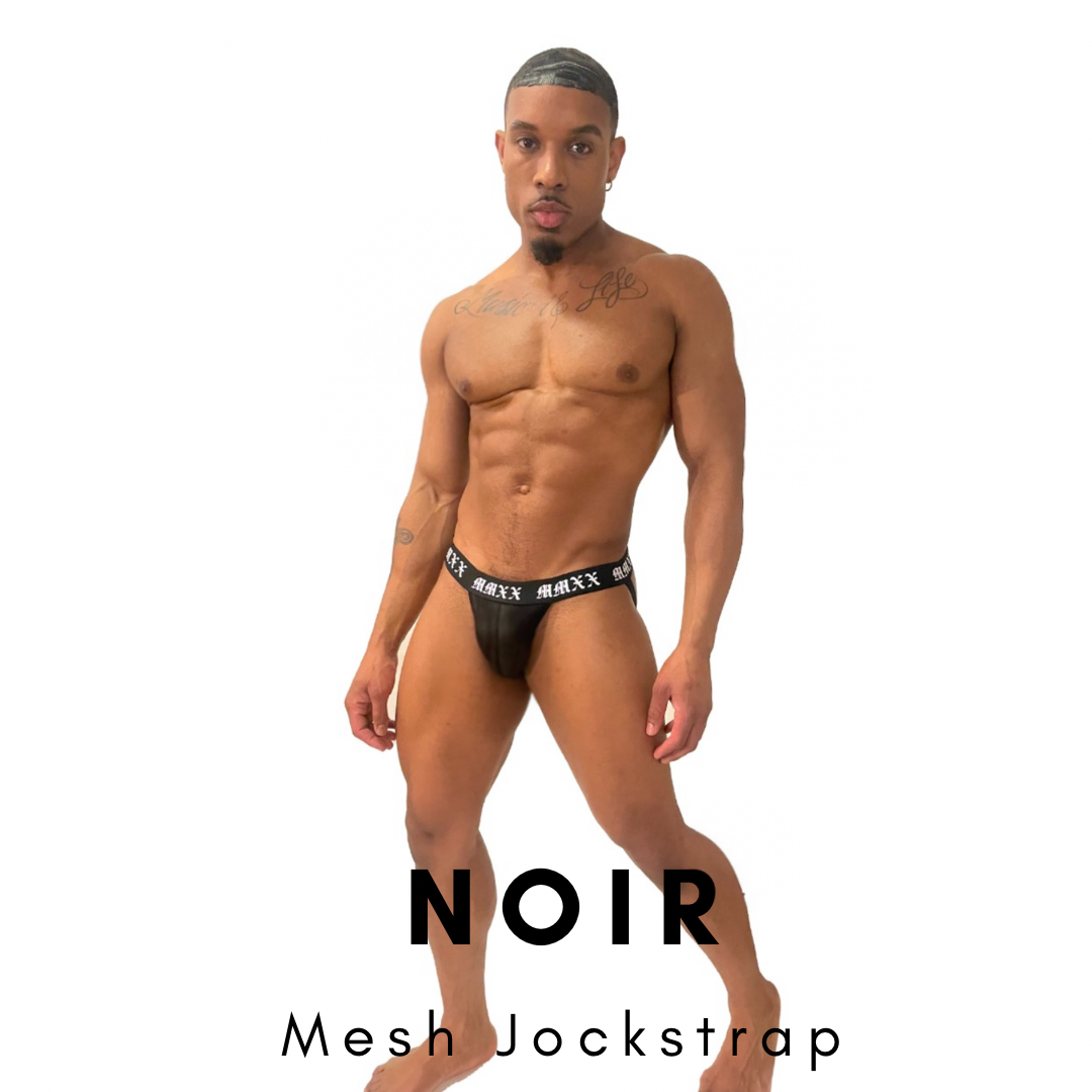 Noir Mesh Jockstrap (Runs Small)