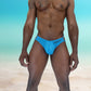 So Blue Micro Net Mesh Jockstrap