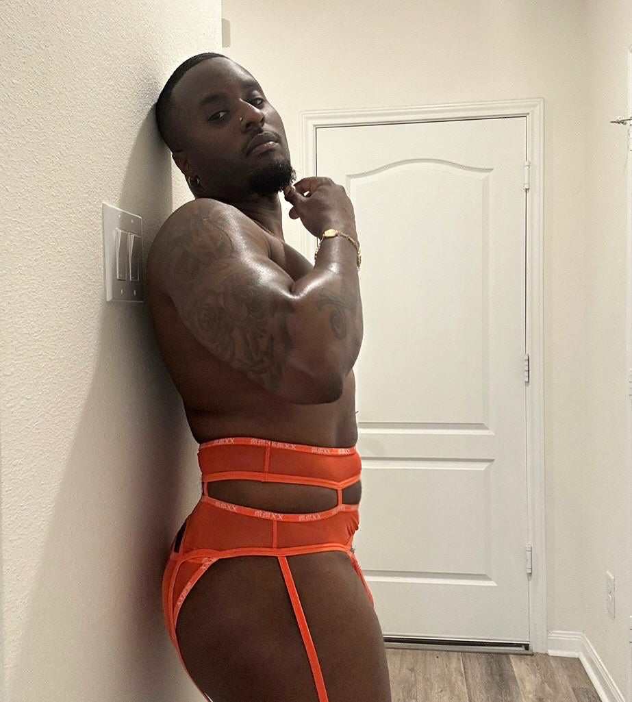 Le Flame Garter 2-Piece Set