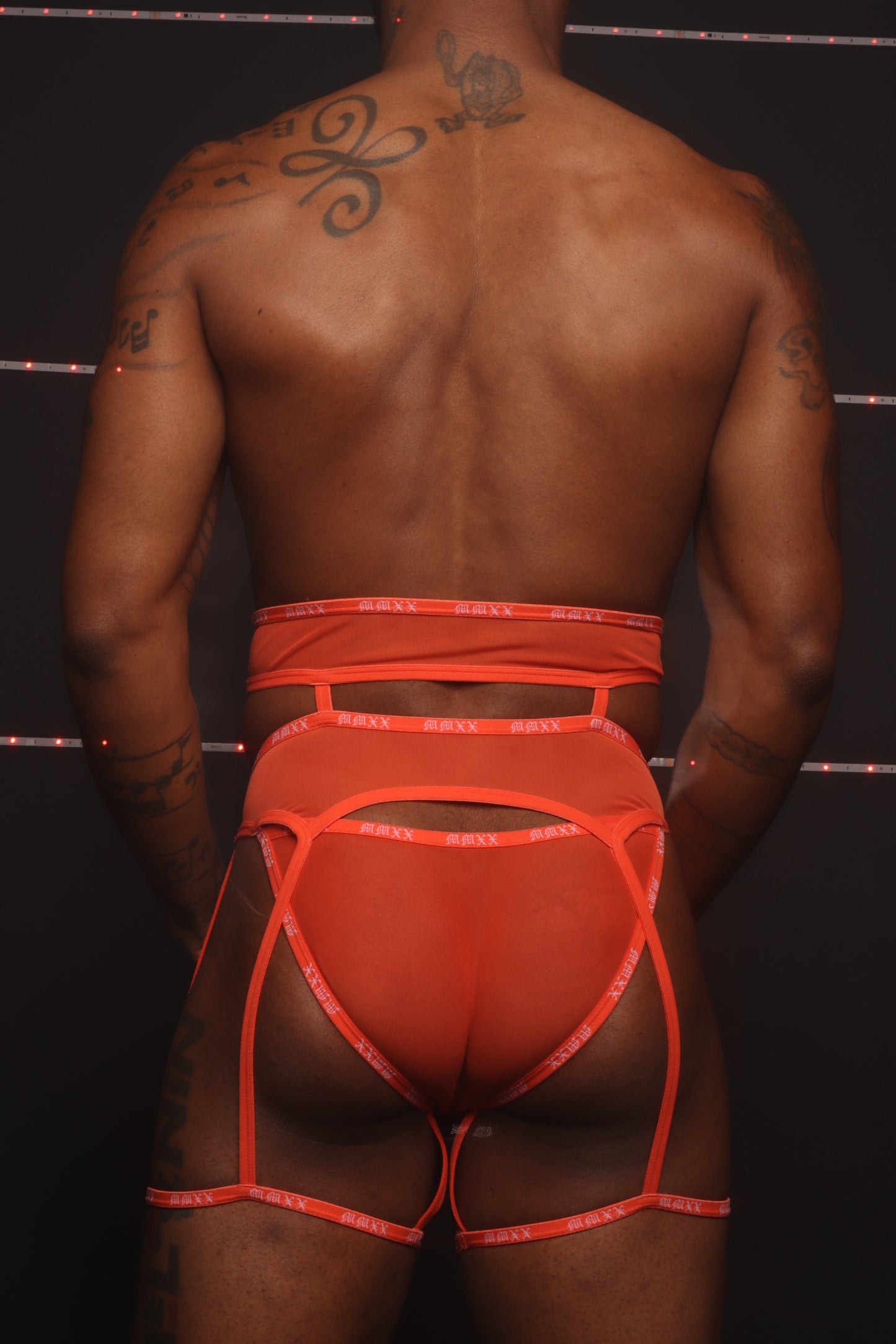 Le Flame Garter 2-Piece Set