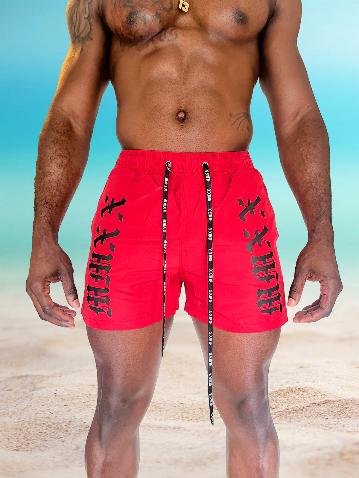 "Too Hot" Red Short Shorts (Run Small)
