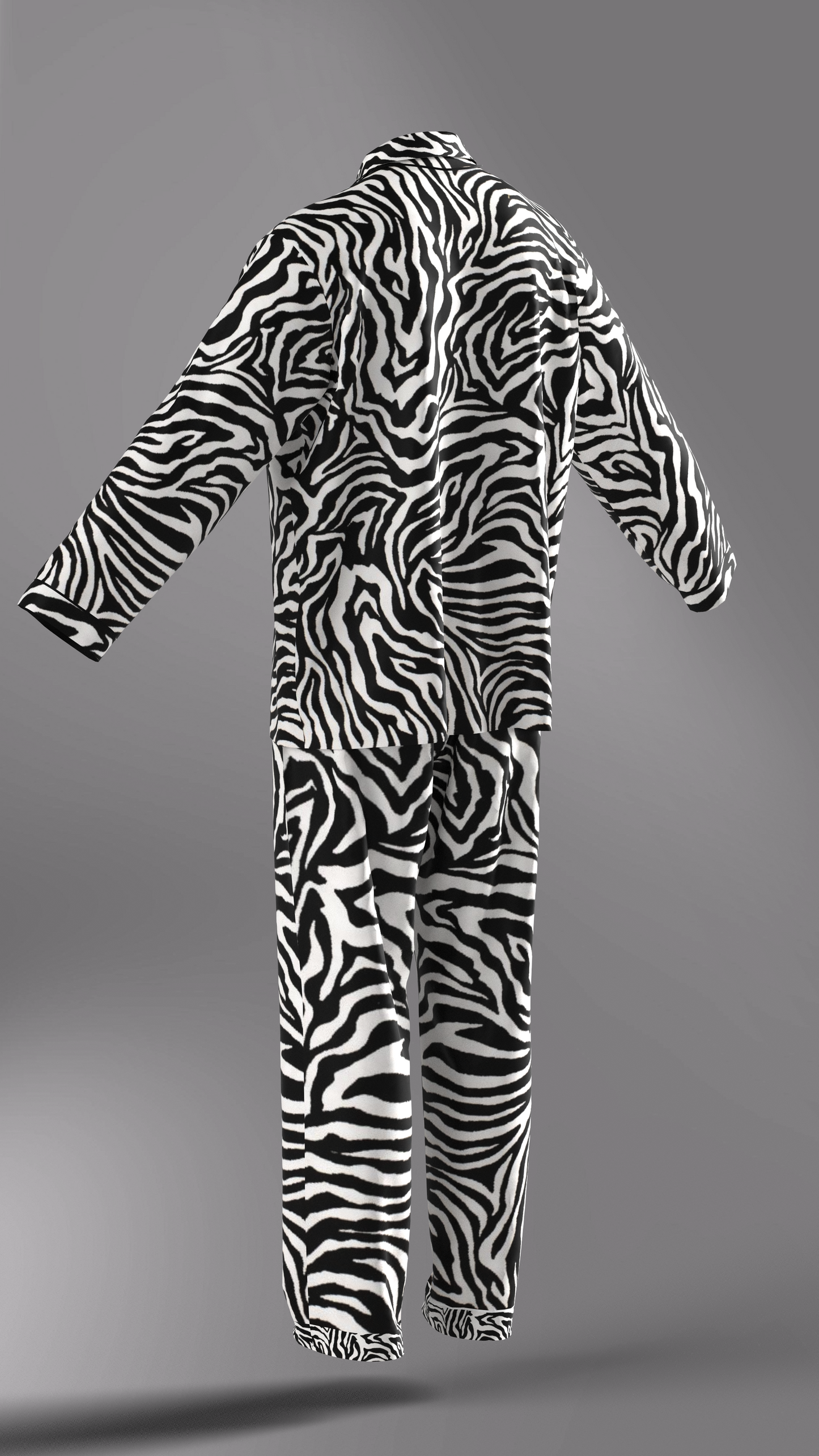 The "Stallion" Zebra 2 Piece Set