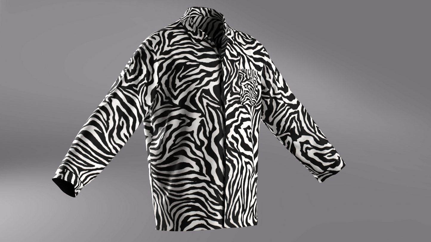 The "Stallion" Zebra 2 Piece Set