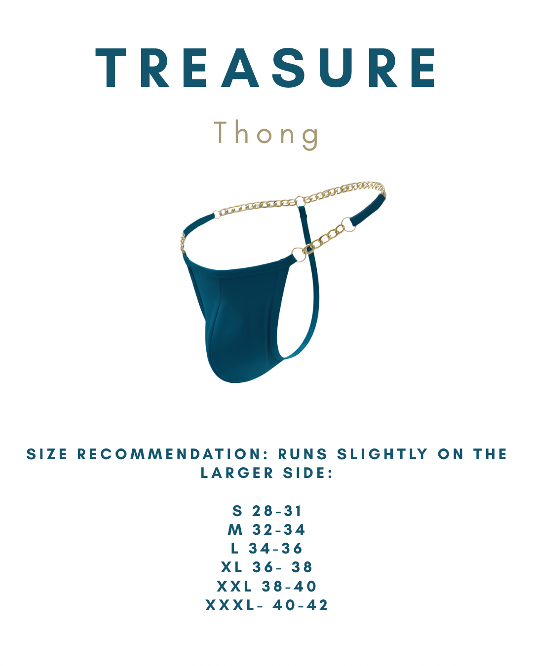 Treasure Chain Thong