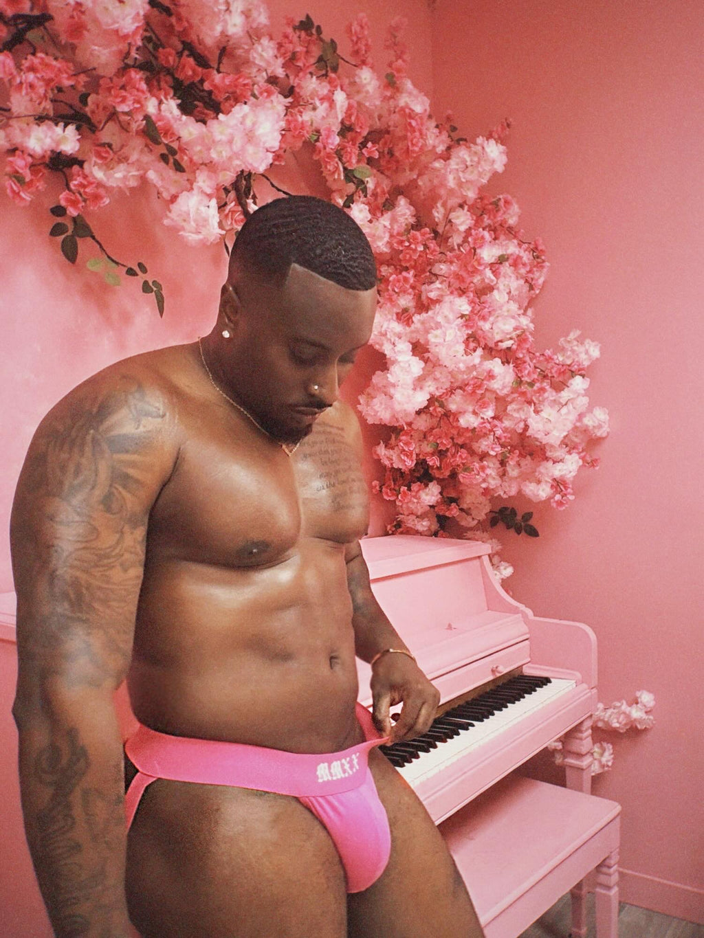 "Heartbreaker" Pink Jockstrap