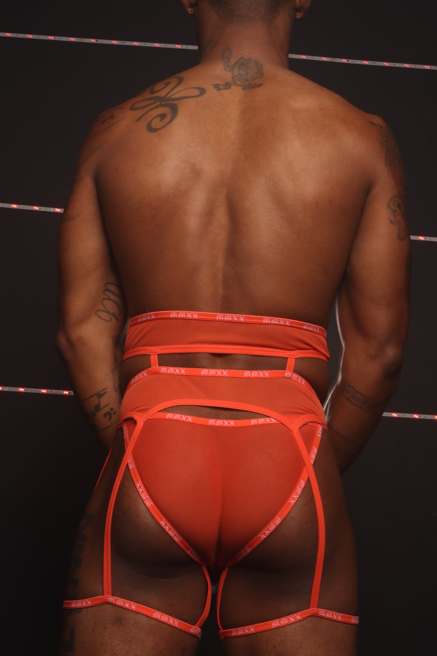 Le Flame Garter 2-Piece Set