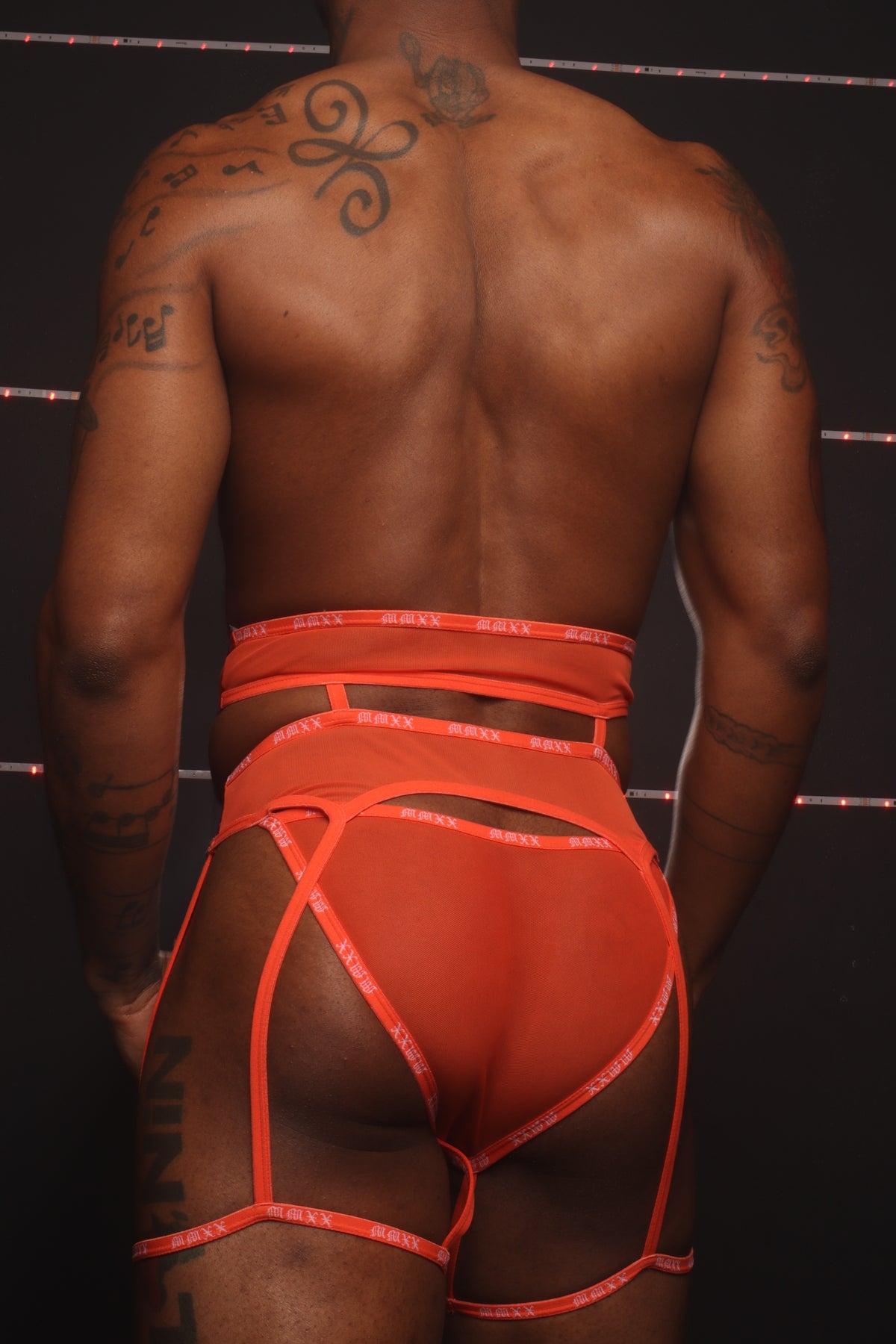 Le Flame Garter 2-Piece Set