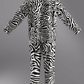 The "Stallion" Zebra 2 Piece Set