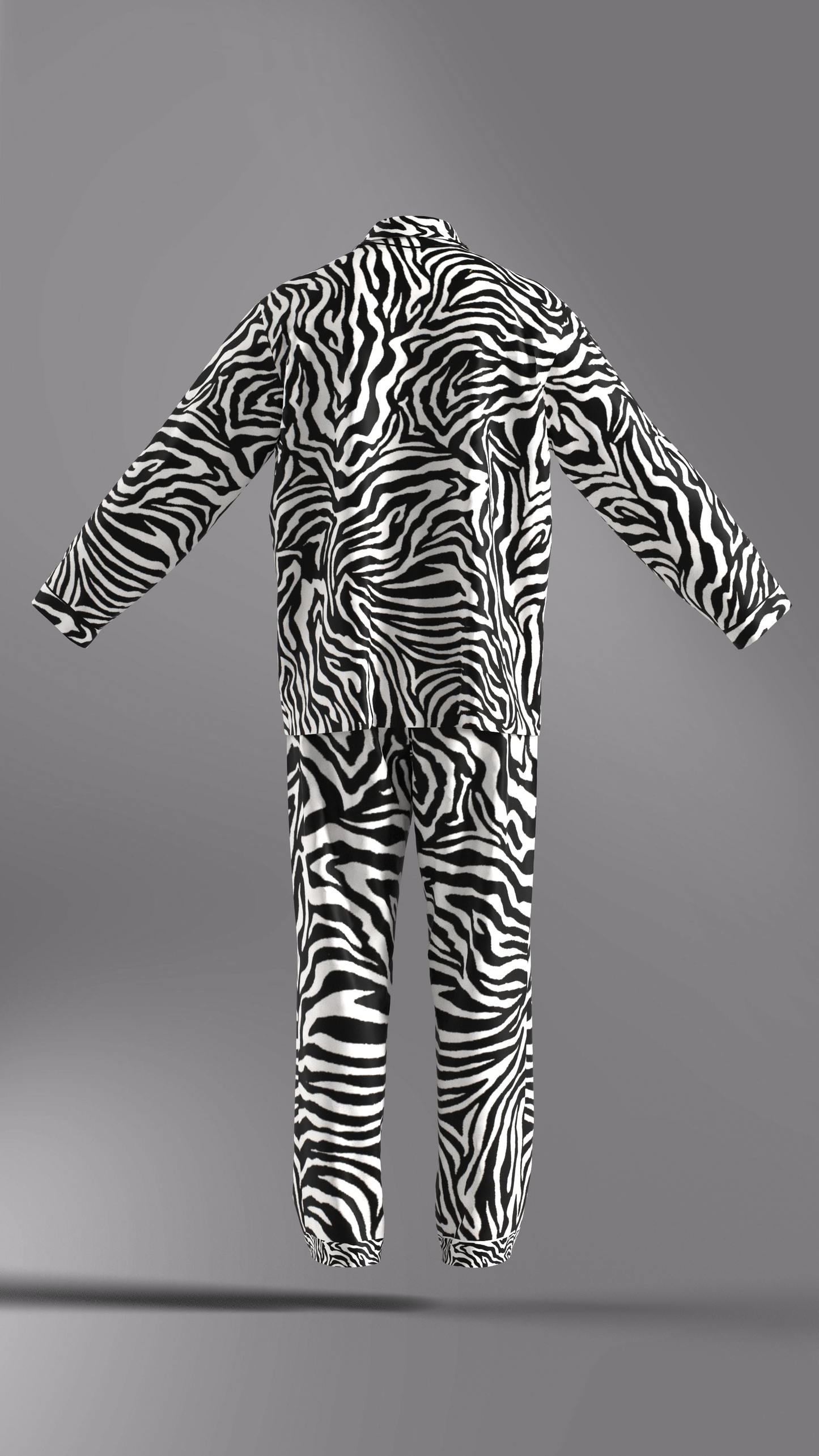 The "Stallion" Zebra 2 Piece Set