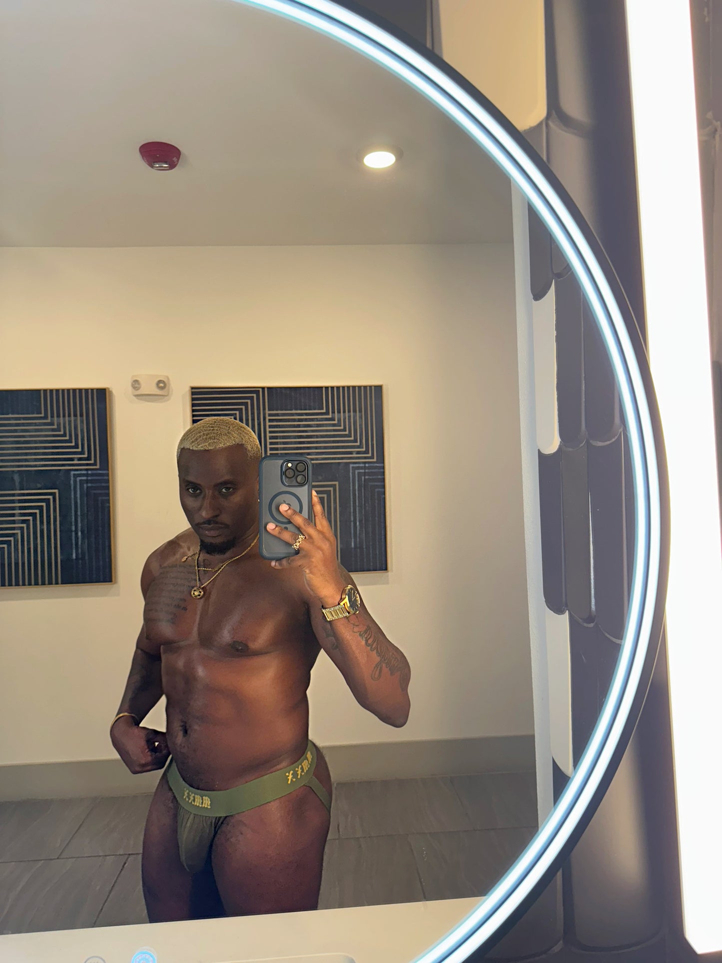 Olive Green Jockstrap