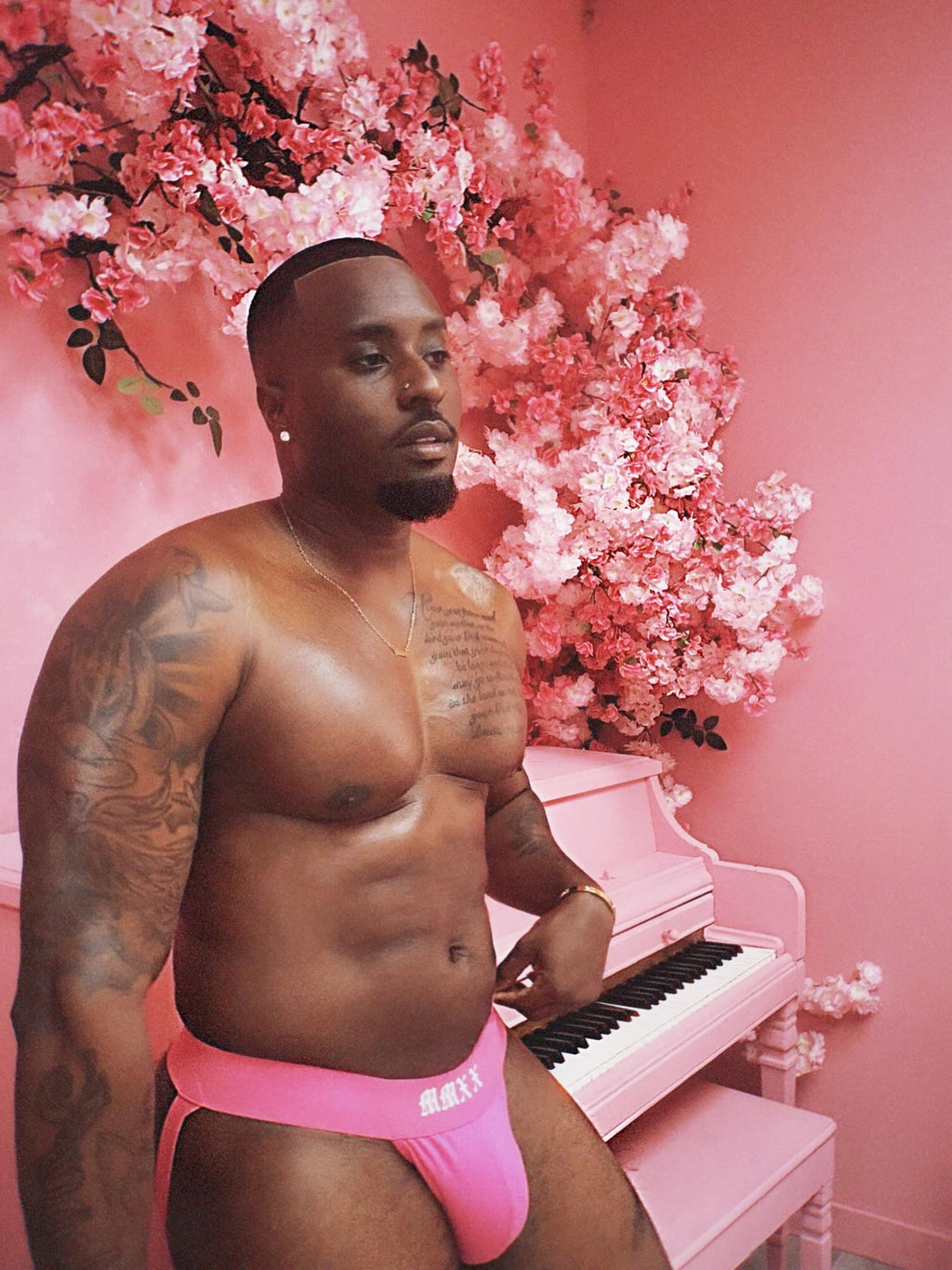 "Heartbreaker" Pink Jockstrap