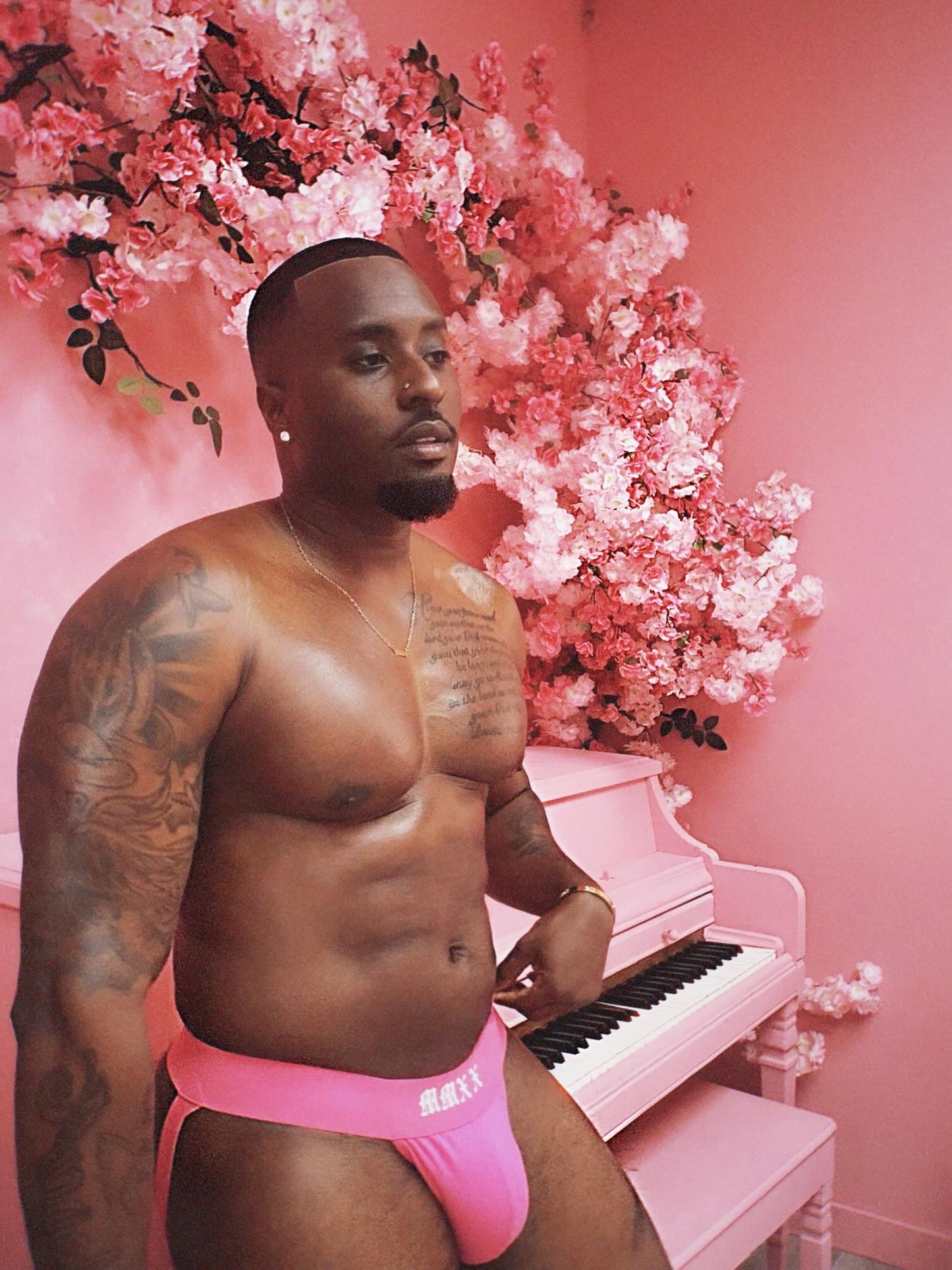"Heartbreaker" Pink Jockstrap