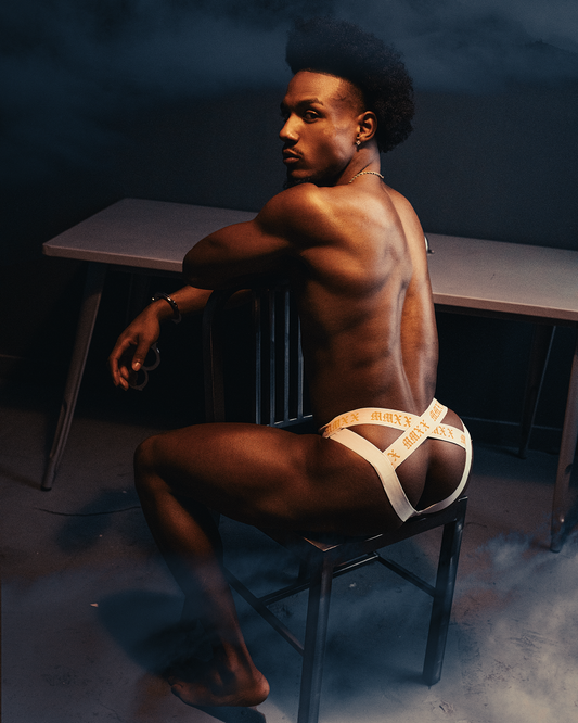 XXX Fitted Jockstrap (Off-White)