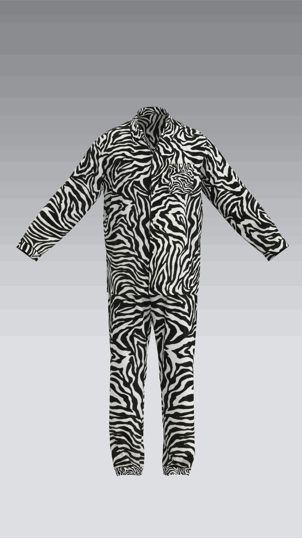 The "Stallion" Zebra 2 Piece Set