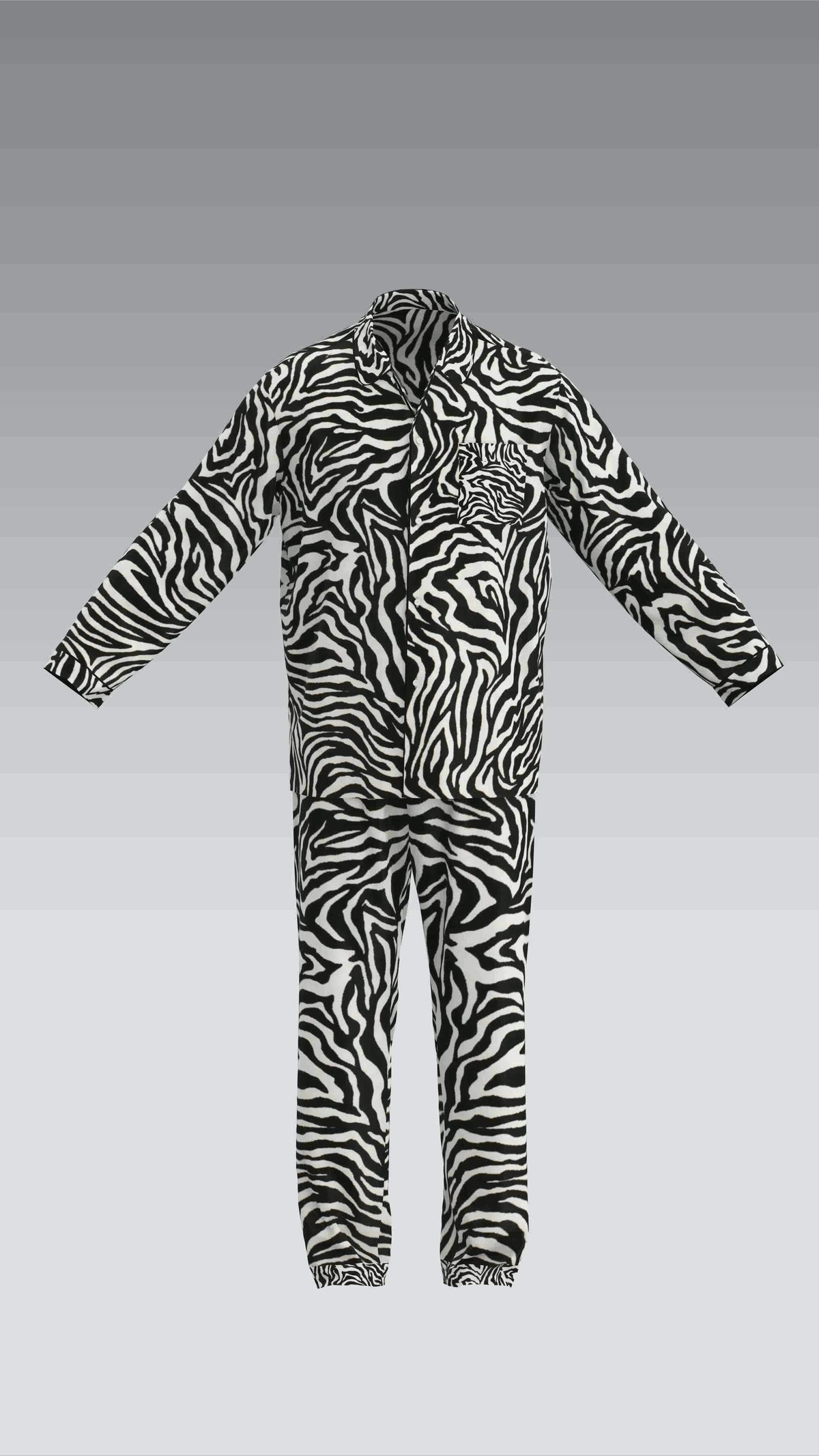 The "Stallion" Zebra 2 Piece Set