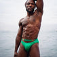 "Osiris" Green Swim Briefs