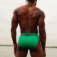 "Osiris" Green Swim Briefs